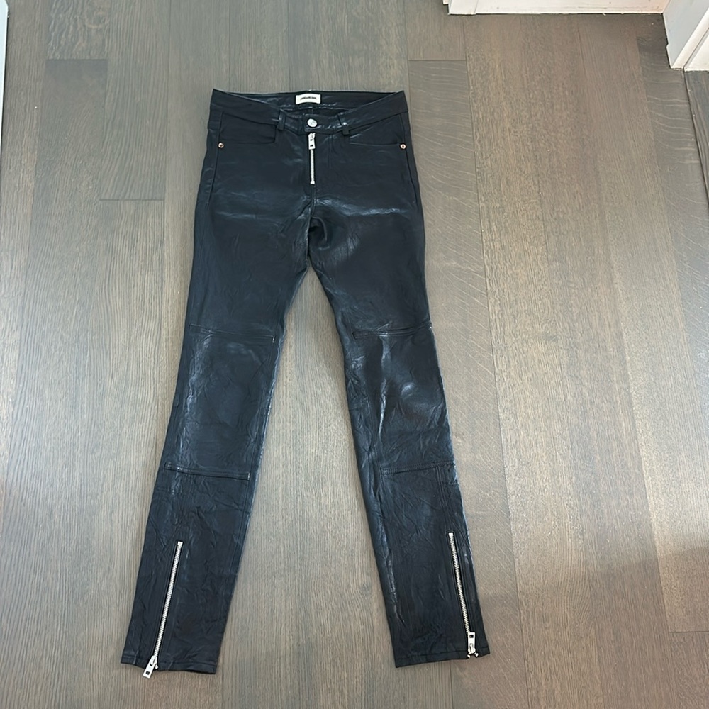 Zadig and Voltaire leather pants